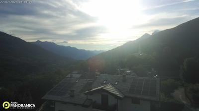 immagine della webcam nei dintorni di Villeneuve: webcam Introd