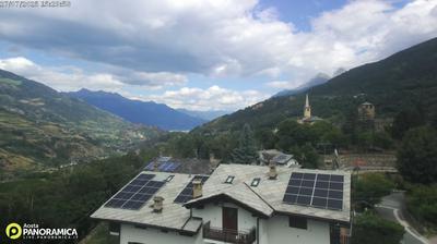 immagine della webcam nei dintorni di Punta Helbronner: webcam Introd