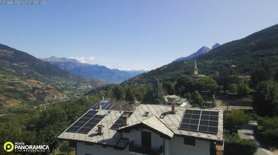 immagine della webcam nei dintorni di Punta Helbronner: webcam Introd