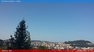 immagine della webcam nei dintorni di Colle d'Anchise: webcam Campobasso