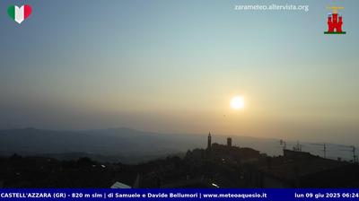 Preview delle webcam di Castell'Azzara › Est