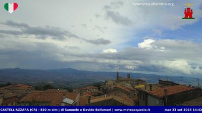 immagine della webcam nei dintorni di Castel Viscardo: webcam Castell'Azzara