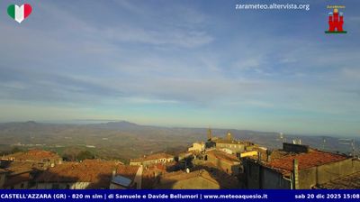 immagine della webcam nei dintorni di Marta: webcam Castell'Azzara