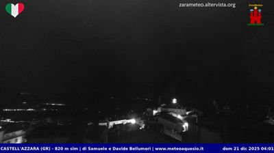 immagine della webcam nei dintorni di Monte Amiata: webcam Castell'Azzara