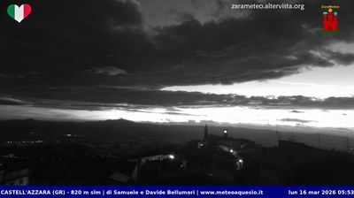 immagine della webcam nei dintorni di Valentano: webcam Castell'Azzara