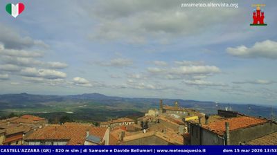 immagine della webcam nei dintorni di San Lorenzo Nuovo: webcam Castell'Azzara