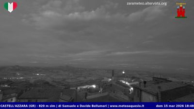 immagine della webcam nei dintorni di Monte Amiata: webcam Castell'Azzara