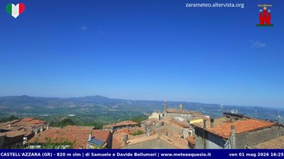 immagine della webcam nei dintorni di Proceno: webcam Castell'Azzara