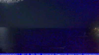 immagine della webcam nei dintorni di Allumiere: webcam Santa Marinella