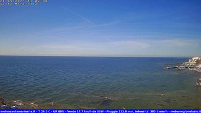 immagine della webcam nei dintorni di Civitavecchia: webcam Santa Marinella