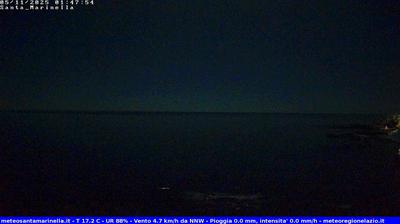 immagine della webcam nei dintorni di Bracciano: webcam Santa Marinella