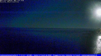 immagine della webcam nei dintorni di Civitavecchia: webcam Santa Marinella