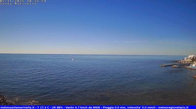 immagine della webcam nei dintorni di Bassano Romano: webcam Santa Marinella