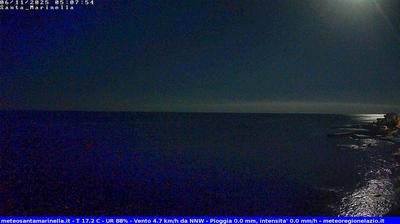 immagine della webcam nei dintorni di Cerveteri: webcam Santa Marinella
