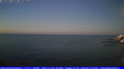 immagine della webcam nei dintorni di Civitavecchia: webcam Santa Marinella
