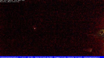 immagine della webcam nei dintorni di Allumiere: webcam Santa Marinella