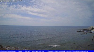 immagine della webcam nei dintorni di Marina di Cerveteri: webcam Santa Marinella