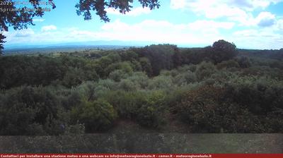 immagine della webcam nei dintorni di Allumiere: webcam Soriano nel Cimino