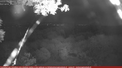 immagine della webcam nei dintorni di Viterbo: webcam Soriano nel Cimino