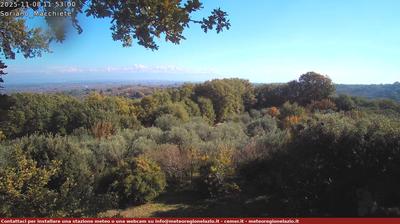 immagine della webcam nei dintorni di Orte: webcam Soriano nel Cimino