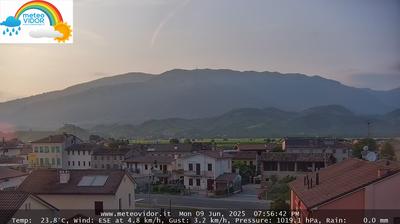 immagine della webcam nei dintorni di Borso del Grappa: webcam Vidor
