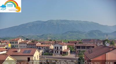 immagine della webcam nei dintorni di Borso del Grappa: webcam Vidor
