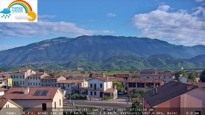 immagine della webcam nei dintorni di Monte Grappa: webcam Vidor