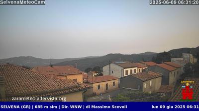 immagine della webcam nei dintorni di Fabro: webcam Castell'Azzara