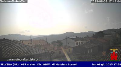 immagine della webcam nei dintorni di Castel del Piano: webcam Castell'Azzara