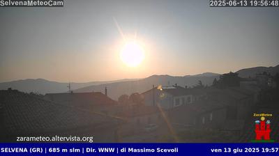 immagine della webcam nei dintorni di Castel del Piano: webcam Castell'Azzara
