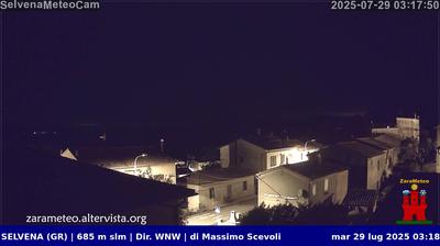 immagine della webcam nei dintorni di Monte Amiata: webcam Castell'Azzara