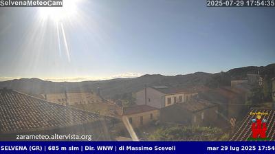 immagine della webcam nei dintorni di Castel del Piano: webcam Castell'Azzara