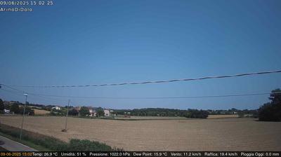 immagine della webcam nei dintorni di Lido di Venezia: webcam Dolo