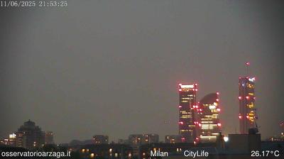 immagine della webcam nei dintorni di Sordio: webcam Milano City Life