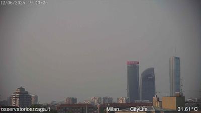 immagine della webcam nei dintorni di Garbagnate Milanese: webcam Milano City Life