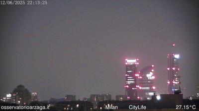 immagine della webcam nei dintorni di Sordio: webcam Milano City Life