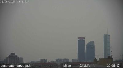 immagine della webcam nei dintorni di Milano Lampugnano: webcam Milano City Life