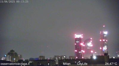 immagine della webcam nei dintorni di Milano Sella Nuova: webcam Milano City Life