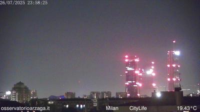 immagine della webcam nei dintorni di Milano Porta Vittoria: webcam Milano City Life