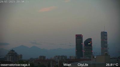 immagine della webcam nei dintorni di Sordio: webcam Milano City Life