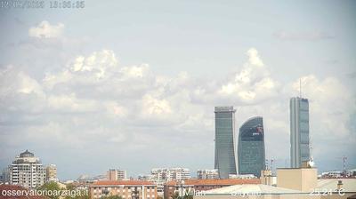 immagine della webcam nei dintorni di Milano Porta Vittoria: webcam Milano City Life