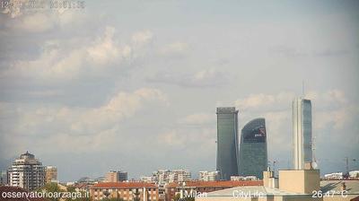 immagine della webcam nei dintorni di Sordio: webcam Milano City Life