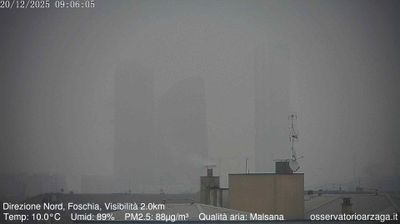 immagine della webcam nei dintorni di Milano Duomo: webcam Milano City Life