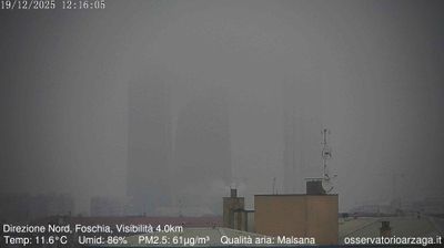 immagine della webcam nei dintorni di Milano Grigioni: webcam Milano City Life