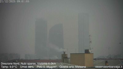 immagine della webcam nei dintorni di Milano Conca del Naviglio: webcam Milano City Life