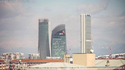 immagine della webcam nei dintorni di Milano San Babila: webcam Milano City Life
