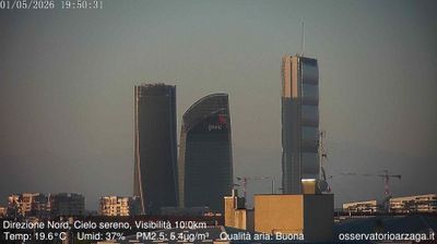 immagine della webcam nei dintorni di Legnano: webcam Milano City Life
