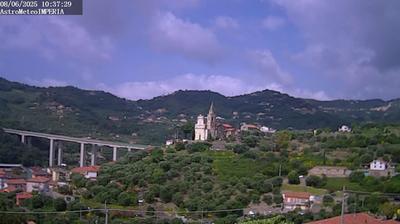 immagine della webcam nei dintorni di Molini di Triora: webcam Costa D'Oneglia