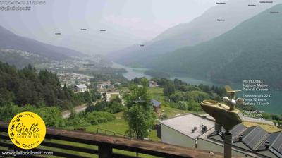 Preview delle webcam di Pieve di Cadore › Sud-Est: Lago di Centro Cadore