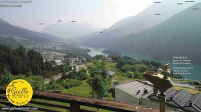 immagine della webcam nei dintorni di Laggio di Cadore: webcam Pieve di Cadore